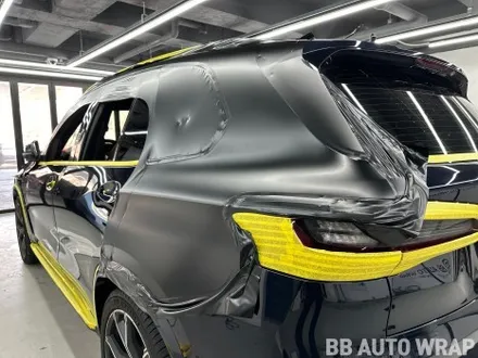 자동차랩핑 BMW X5 3M 2080 사틴 블랙 전체랩핑 시공 / 화성,수원,오산
