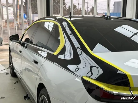 BMW 7시리즈 듀오톤 상단 투 톤 랩핑 / 화성시 향남읍 상신리