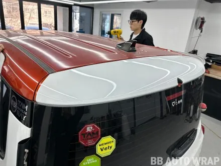 기아 레이 투톤랩핑 제거 및 매트 메탈릭 퍼플 재시공으로 색상 변화하기 / 화성,수원,오산