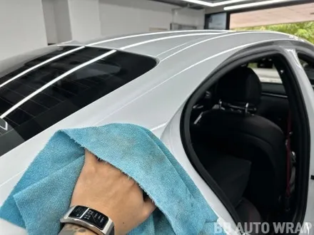 제네시스 G70 3M 사틴블랙 전체랩핑 올 블랙 시공 / 화성시 향남읍 상신리