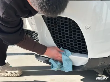 랩핑교육 BMW X6 랩핑 사틴 다크 그레이 시공 / 화성시 향남읍 상신리
