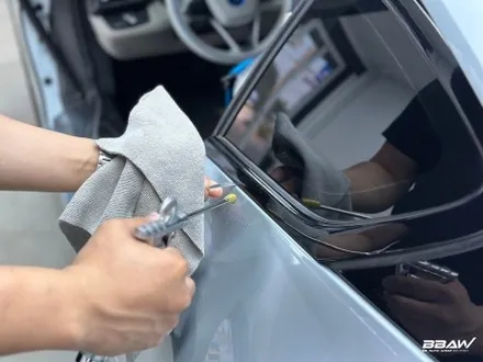 BMW I8 무광 사틴 블랙 전체랩핑 했어요 / 화성시 향남읍 상신리