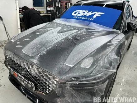 제네시스 GV70 GSWF 무광 PPF  헤드라이트 보닛 범퍼 부분 시공 / 화성,수원,오산