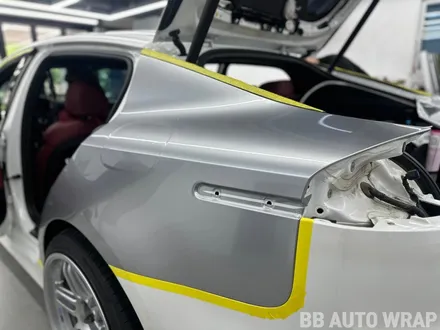 자동차랩핑 스팅어 오토 벨벳 GT실버 전체랩핑 / 화성시 향남읍 상신리