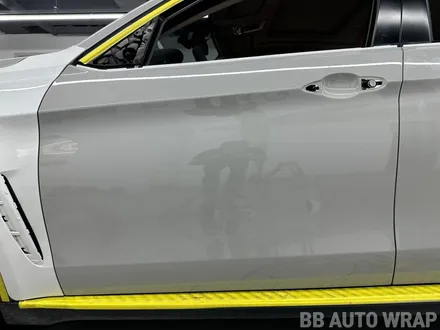 BMW F16 X6 전체랩핑 오토 벨벳 초크 그레이 크레용 시공 / 화성시 향남읍 상신리