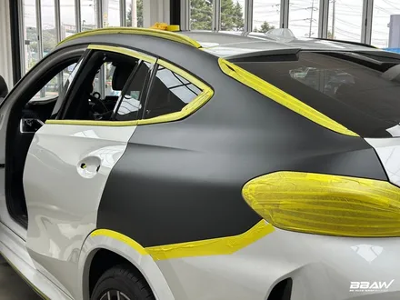 화성랩핑 BMW X6 G06 매트 블랙 전체랩핑 / 화성시 향남읍 상신리