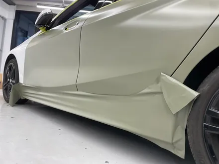 화성랩핑 BMW120I 사틴 카키 그린 전체랩핑시공 / 화성,수원,오산