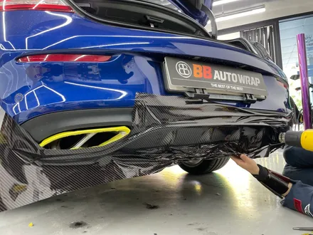 동탄랩핑 벤츠 C43 AMG 쿠페 카본 포인트랩핑시공 / 화성,수원,오산
