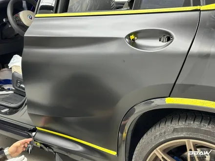 화성랩핑 BMW X4M 사틴블랙 시공 / 화성시 향남읍 상신리