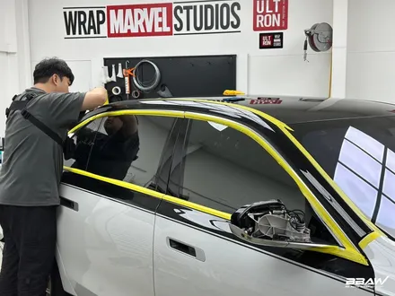 BMW 7시리즈 듀오톤 상단 투 톤 랩핑 / 화성시 향남읍 상신리