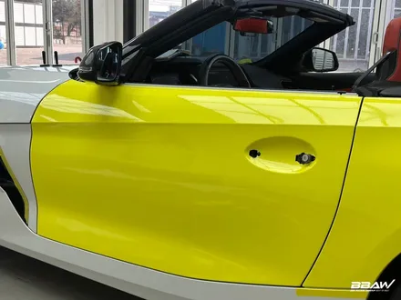 화성 BMW Z4 루시드 옐로우 전체랩핑 / 화성시 향남읍 상신리