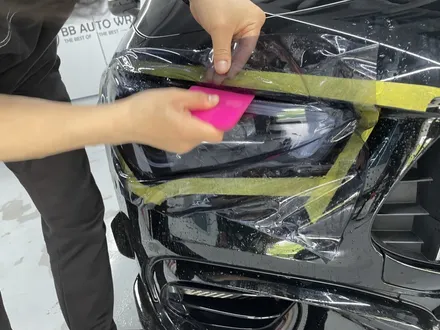 화성랩핑 벤츠cla45amg 클리프디자인라이트필름+크롬딜라이트시공 / 화성,수원,오산