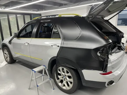동탄 안산 랩핑 BMW X5 사틴블랙 전체랩핑 시공기 / 화성,수원,오산