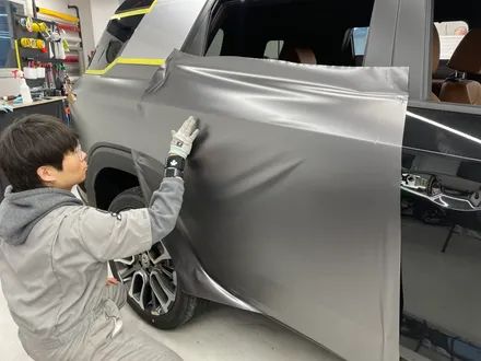 동탄랩핑 토레스 사틴 다크 그레이 전체랩핑+크롬딜리트시공 / 화성,수원,오산