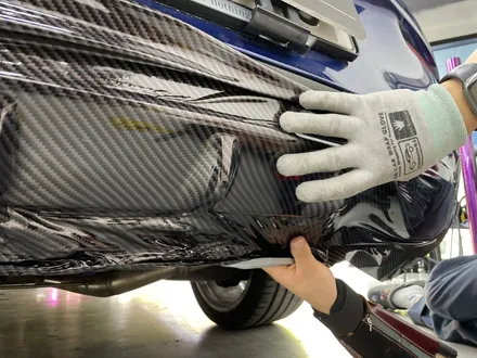 동탄랩핑 벤츠 C43 AMG 쿠페 카본 포인트랩핑시공 / 화성,수원,오산