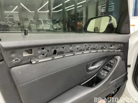 비닐 프로그 포지드 카본 실내랩핑 / BMW / 5시리즈 / 화성,수원,오산