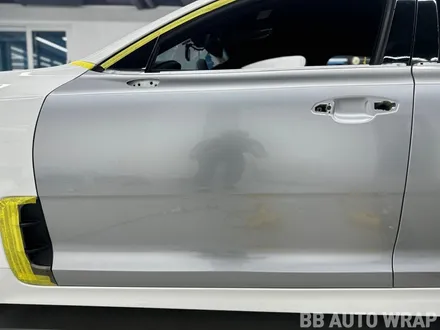 자동차랩핑 스팅어 오토 벨벳 GT실버 전체랩핑 / 화성시 향남읍 상신리