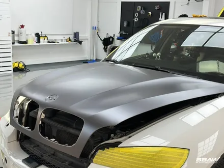 랩핑교육 BMW X6 랩핑 사틴 다크 그레이 시공 / 화성시 향남읍 상신리