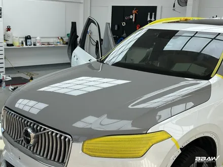 볼보 XC90 크레용 전체랩핑 크롬 죽이기 비용 / 화성시 향남읍 상신리