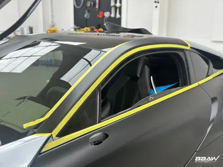 BMW I8 무광 사틴 블랙 전체랩핑 했어요 / 화성시 향남읍 상신리