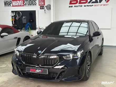 화성 BMW 5시리즈 아이코닉 글로우 그릴 랩핑 / 화성시 향남읍 상신리