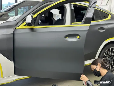 화성랩핑 BMW X6 G06 매트 블랙 전체랩핑 / 화성시 향남읍 상신리