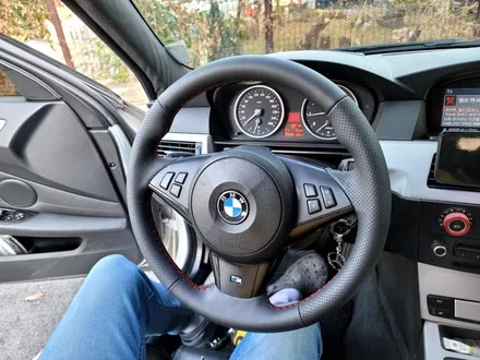 BMW e60 M5 핸들가죽교체, 가죽핸들복원, 핸들튜닝, 핸들샵 / 용인 기흥구