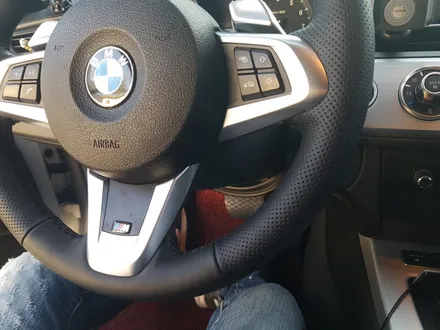 BMW Z4 가죽핸들작업/두께보강/핸들가죽교환전문/핸들샵 / 용인 기흥구