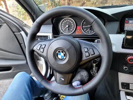 BMW e60 M5 핸들가죽교체, 가죽핸들복원, 핸들튜닝, 핸들샵 / 용인 기흥구