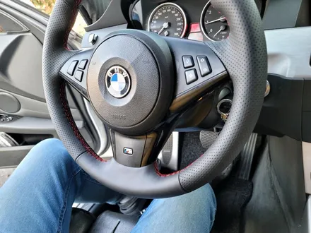 BMW e60 M5 핸들가죽교체, 가죽핸들복원, 핸들튜닝, 핸들샵 / 용인 기흥구