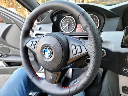 BMW e60 M5 핸들가죽교체, 가죽핸들복원, 핸들튜닝, 핸들샵 / 용인 기흥구