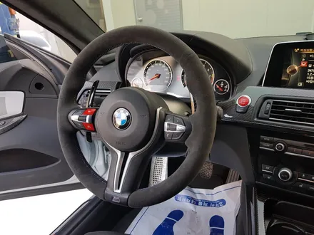 BMW m6 알칸타라핸들작업, 핸들가죽교체, 핸들튜닝, 핸들샵 / 용인 기흥구