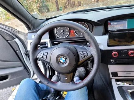 BMW e60 M5 핸들가죽교체, 가죽핸들복원, 핸들튜닝, 핸들샵 / 용인 기흥구