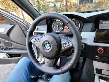 BMW e60 M5 핸들가죽교체, 가죽핸들복원, 핸들튜닝, 핸들샵 / 용인 기흥구