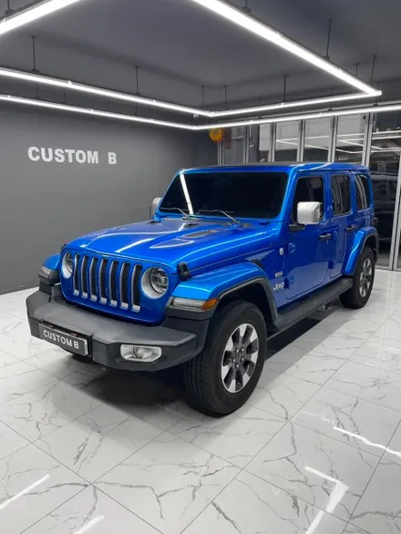 지프랩핑 랭글러랩핑 까다롭다는 Jeep 랭글러 수원랩핑 커스텀비에서
