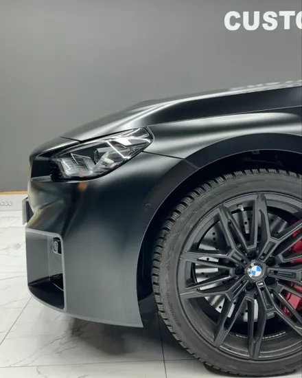 Bmw M2 수원랩핑 사틴블랙으로 완벽하게 변신!! 전체랩핑 / BMW / M2 / 수원,광교,동탄