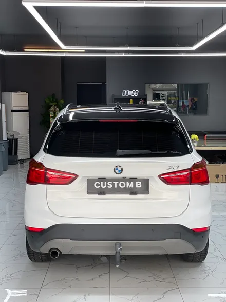 커스텀비 수원랩핑 권선구랩핑 bmw랩핑 X1랩핑 유광화이트골드스파클 / 수원,광교,동탄