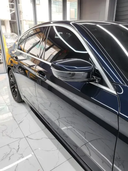크롬죽이기는 수원랩핑 커스텀비!bmw5시리즈 순정에서 올블랙으로 변신 / 수원,광교,동탄