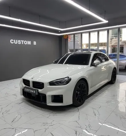 Bmw M2 수원랩핑 사틴블랙으로 완벽하게 변신!! 전체랩핑 / BMW / M2 / 수원,광교,동탄