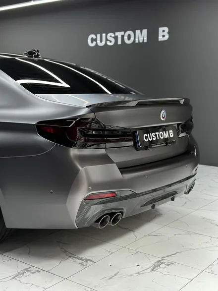 수원랩핑 커스텀비에서 Bmw520i 바디라인 선명하게 살려 / 수원,광교,동탄