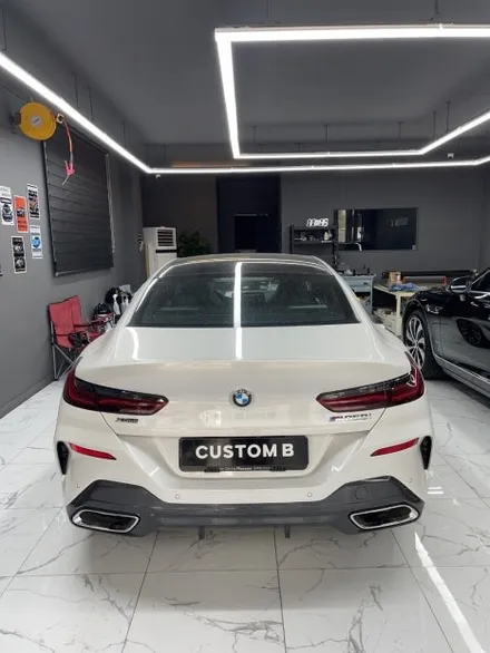 수원랩핑 BMW M850i 전체 크롬죽이기 8시리즈크롬죽이기 / 수원,광교,동탄
