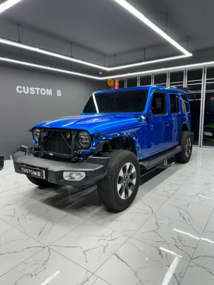 지프랩핑 랭글러랩핑 까다롭다는 Jeep 랭글러 수원랩핑 커스텀비에서