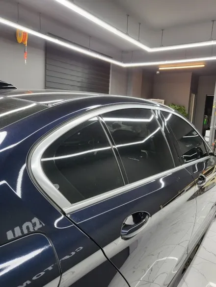 크롬죽이기는 수원랩핑 커스텀비!bmw5시리즈 순정에서 올블랙으로 변신 / 수원,광교,동탄