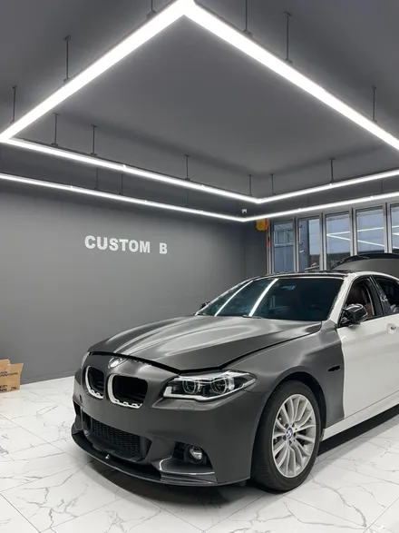 Bmw5시리즈 전체랩핑 포지드카본 포인트랩핑 루프스킨 m5랩핑 커스텀비 / 수원,광교,동탄