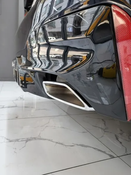 크롬죽이기는 수원랩핑 커스텀비!bmw5시리즈 순정에서 올블랙으로 변신 / 수원,광교,동탄