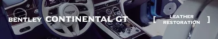 예민하고도 예민한 벤틀리 가죽 복원시공 [Bentley Continental GT _커스텀매드] #실내복원 #시트복원 #핸들복원 / 부산 기장경기 광주시 문형동