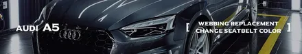 아우디 S-Line 포인트 안전벨트 시공 [AUDI A5 컬러벨트 _커스텀매드] #컬러안전벨트 #안전벨트튜닝 #서울경기자동차튜닝샵 #벨트컬러 #벨트교체 / 부산 기장경기 광주시 문형동
