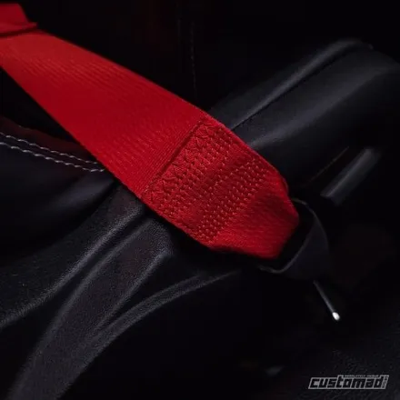 포드 머스탱 컬러안전벨트 시공 [Ford Mustang 컬러벨트 _커스텀매드] #커스텀벨트 #벨트색상 #안전벨트튜닝 #서울경기자동차튜닝샵 #벨트교체 #업체추천 / 부산 기장경기 광주시 문형동