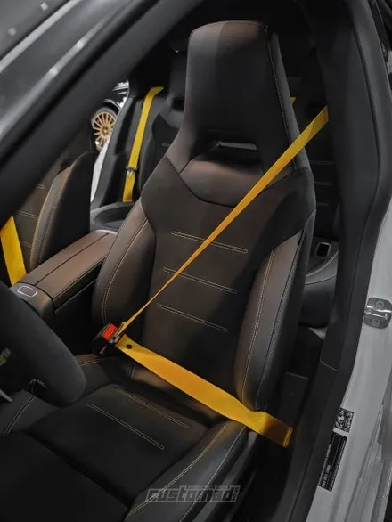 벤츠도 벤츠나름, AMG다워지기 [CLA 45s amg 컬러안전벨트 시공 _커스텀매드] / 부산 기장경기 광주시 문형동