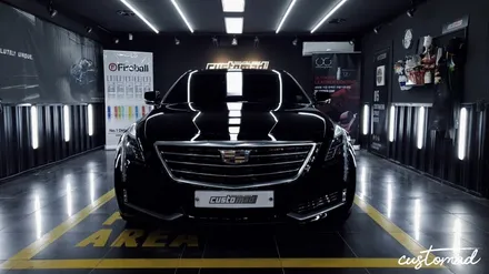 [Cadillac_CT6] 석회얼룩제거와 내장제복원까지 완벽하게 가능한곳! 캐딜락 CT6 커스텀매드 광택시공기! / 부산 기장경기 광주시 문형동